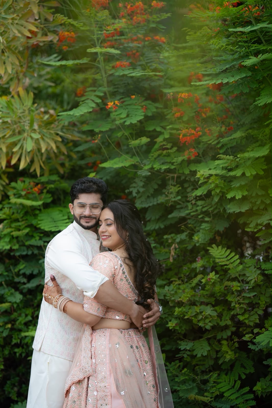 Aarti with her partner